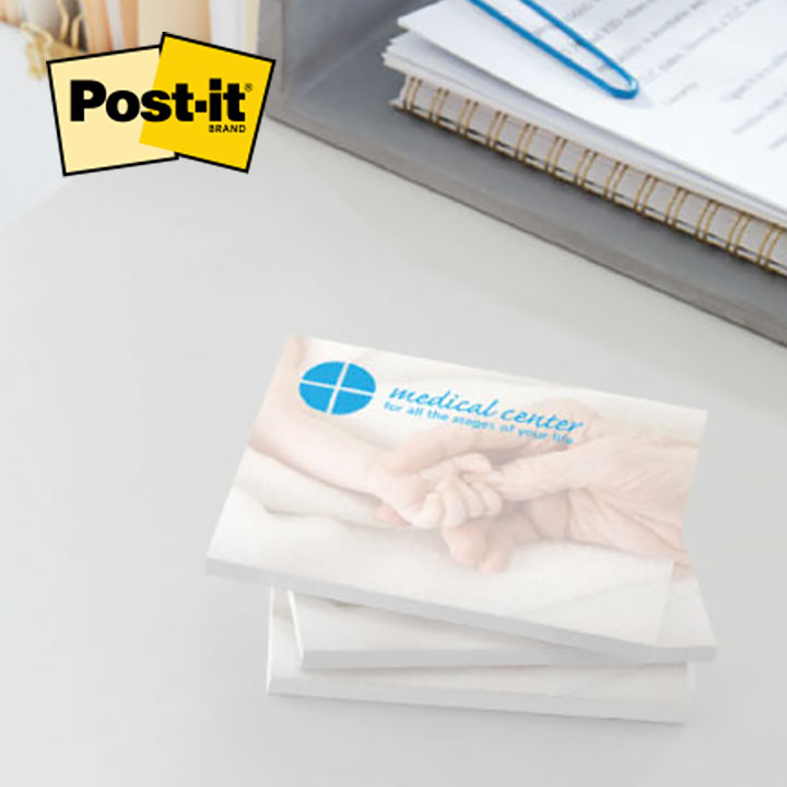 Customized 3M Post-it® Notes (50 Sheets, 3 x 2.875)